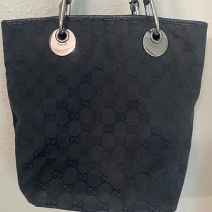 Authentic Monogram Vintage Gucci small bucket purse. Tom Ford design.